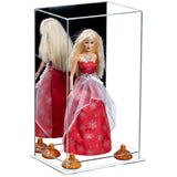  Mirror Clear Base Orange Risers Doll Display Case