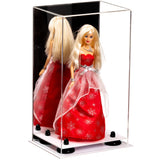  Mirror White Base Black Risers Doll Display Case