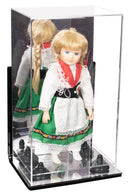 Versatile Acrylic Display Case 8 x 6 x 14 - Mirror Wall Mount (A092/V18)