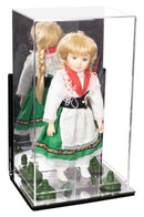 Versatile Acrylic Display Case 8 x 6 x 14 - Mirror Wall Mount (A092/V18)