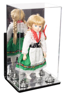 Versatile Acrylic Display Case 8 x 6 x 14 - Mirror Wall Mount (A092/V18)