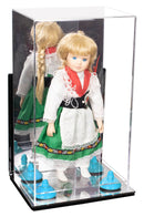 Versatile Acrylic Display Case 8 x 6 x 14 - Mirror Wall Mount (A092/V18)