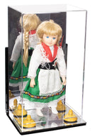 Versatile Acrylic Display Case 8 x 6 x 14 - Mirror Wall Mount (A092/V18)