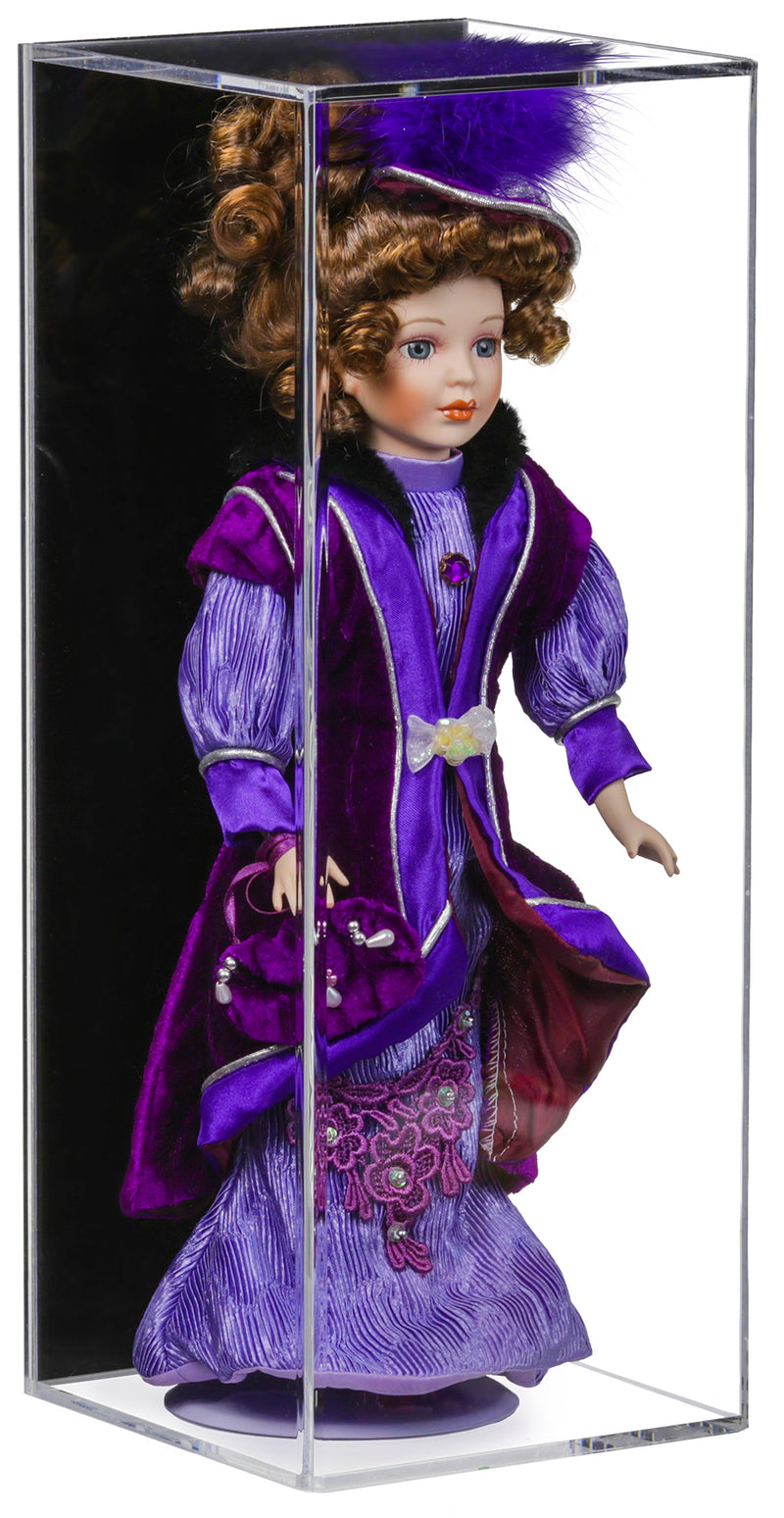 Black Back Doll Display Case