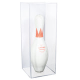 Bowling Pin Display Case with Slide Back (Table Top or Wall Mount) 7" x 7" x 18" (D08/A102)