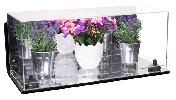 Acrylic Versatile Display Case 19.25 x 8.25 x 8 - Mirror Wall Mounts (A103/V47)