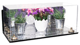 Acrylic Versatile Display Case 19.25 x 8.25 x 8 - Mirror Wall Mount (V47/A103)