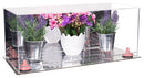 Acrylic Versatile Trucks, Trains and Rockets Display Case 19.25 x 8.25 x 8 - Mirror no Wall Mounts (A103/V47)