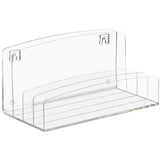 Makeup Palette & Beauty Supply Holder with Wall Mounts - 12" x 6 x 6"