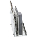 Clear acrylic wall mounted card organizer for greeting cards and envelopes