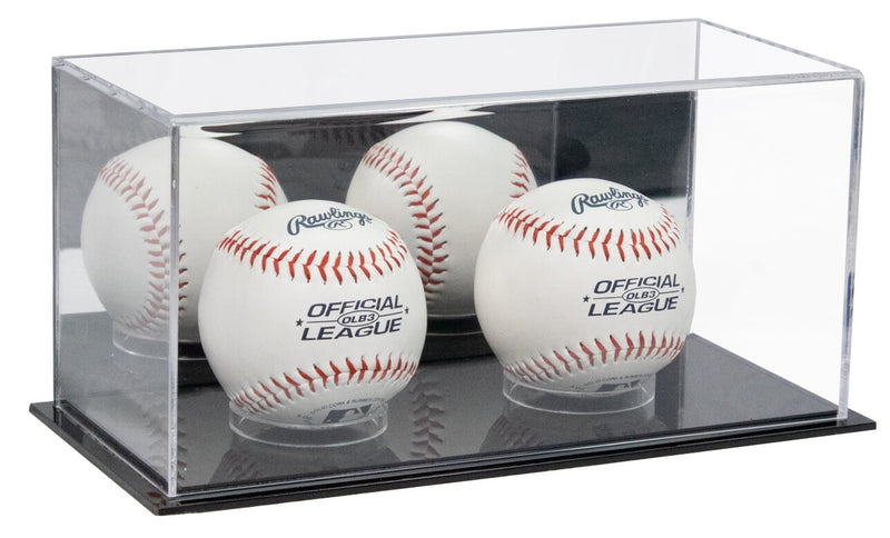 Acrylic Baseball, Lacrosse or Tennis Ball Display Case