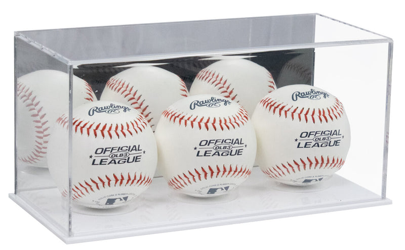 Acrylic Baseball, Lacrosse or Tennis Ball Display Case