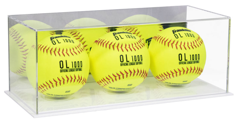 Acrylic Softball Display Case - Better Display Cases (V63/A116)