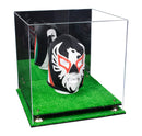 Versatile Display Case - Large Square Box with with Risers, Mirror Case and No Wall Mount - 15.5" x 15.5" x 15.5" (A118)