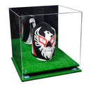 Versatile Display Case - Large Square Box with with Risers, Mirror Case and No Wall Mount - 15.5" x 15.5" x 15.5" (A118)