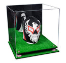 Versatile Display Case - Large Square Box with with Risers, Mirror Case and No Wall Mount - 15.5" x 15.5" x 15.5" (A118)