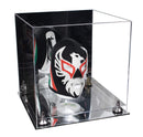 Versatile Display Case - Large Square Box with with Risers, Mirror Case and No Wall Mount - 15.5" x 15.5" x 15.5" (A118)