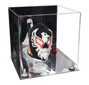 Versatile Display Case - Large Square Box with with Risers, Mirror Case and No Wall Mount - 15.5" x 15.5" x 15.5" (A118)