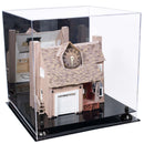 Versatile Display Case - Large Square Box with with Risers, Mirror Case and No Wall Mount - 15.5" x 15.5" x 15.5" (A118)