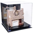 Versatile Display Case - Large Square Box with with Risers, Mirror Case and No Wall Mount - 15.5" x 15.5" x 15.5" (A118)