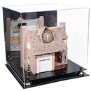 Versatile Display Case - Large Square Box with with Risers, Mirror Case and No Wall Mount - 15.5" x 15.5" x 15.5" (A118)