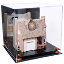 Versatile Display Case - Large Square Box with with Risers, Mirror Case and No Wall Mount - 15.5" x 15.5" x 15.5" (A118)