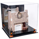 Versatile Display Case - Large Square Box with Mirror Case with Risers 15.5" x 15.5" x 15.5" (A118)