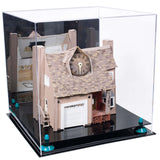 Versatile Display Case - Large Square Box with Mirror Case with Risers 15.5" x 15.5" x 15.5" (A118)