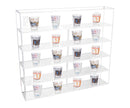 Clear Acrylic Versatile Display Case with Shelves