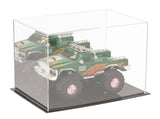 Black Base Toy Car Display Case