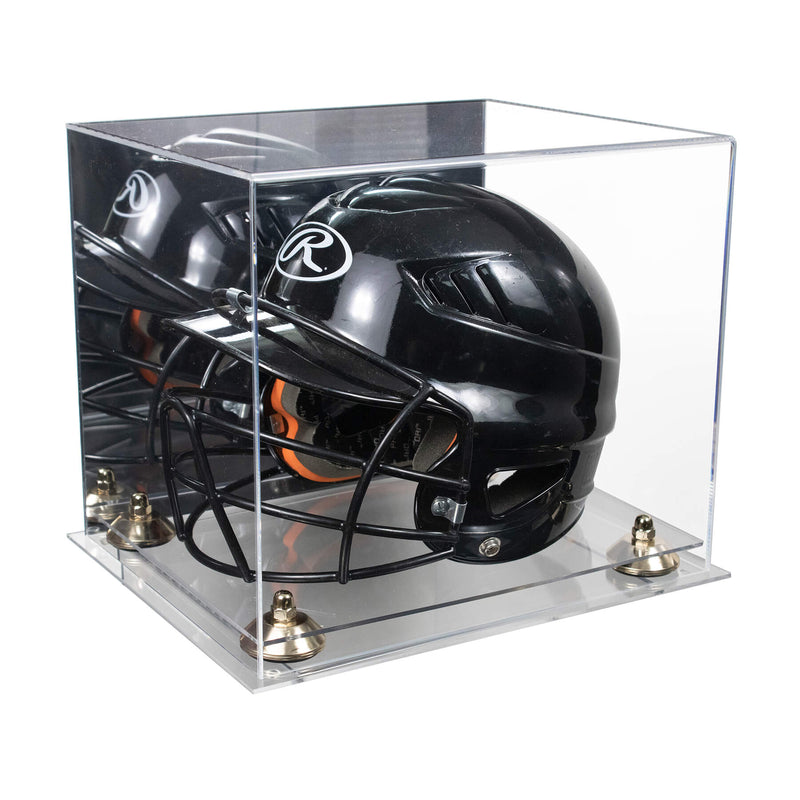 Acrylic Versatile Display Case 12.25 X 10 X 10.5 Mirror No Wall Mounts (A012/V22)