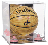 Acrylic Mini - Miniature (not Full Size) Basketball Display Case Mirror no Wall Mounts (A015/B03)