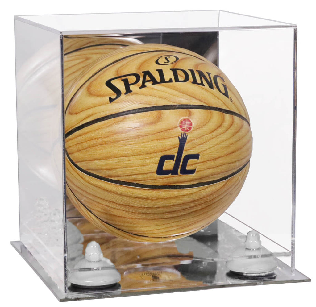 Acrylic Mini/Miniature Basketball Display Case Mirror