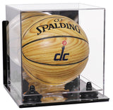 Acrylic Mini - Miniature (not Full Size) Basketball Display Case Mirror Wall Mount (A015/B03)