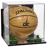 Acrylic Mini - Miniature (not Full Size) Basketball Display Case Mirror Wall Mounts (A015/B03)