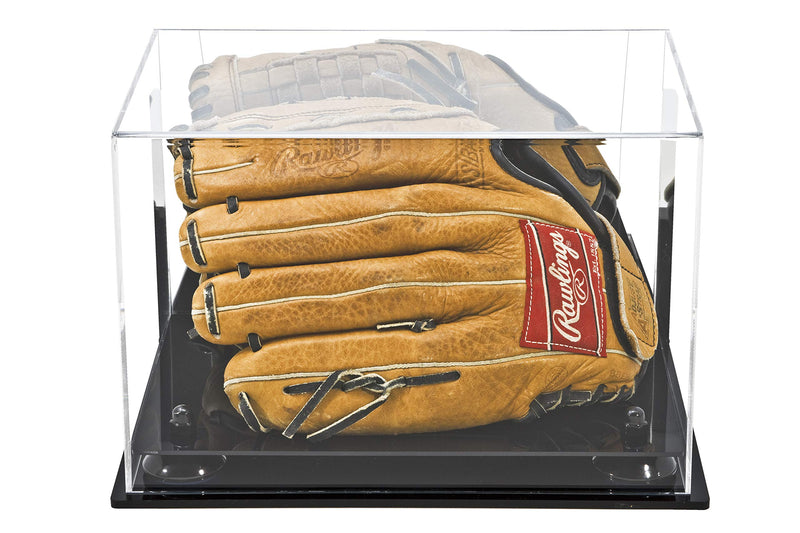 Acrylic Baseball Glove Display Case - Mirror Wall Mounts (V41/A004)