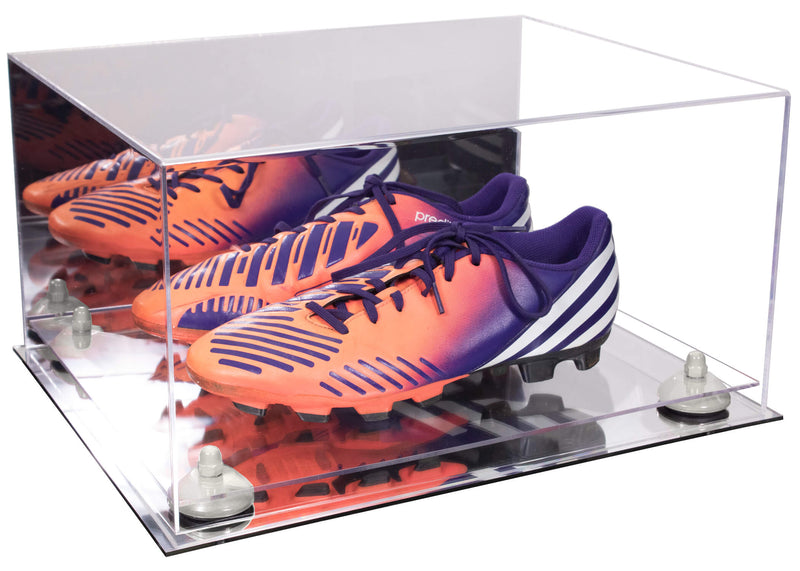Large Display Case for Basketball Shoes, Sneakers, Lacrosse, Soccer & Football Cleats