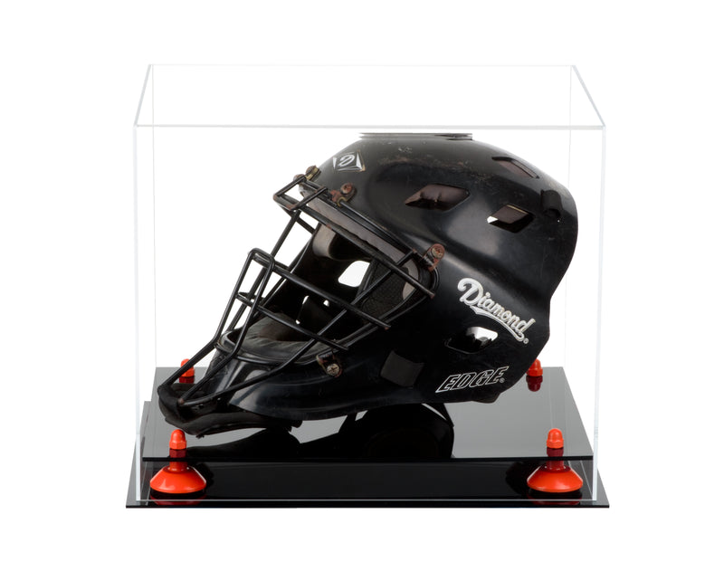 Acrylic Catchers or Goalie Helmet Display Case - Clear