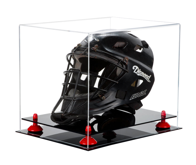 Acrylic Catchers or Goalie Helmet Display Case - Clear