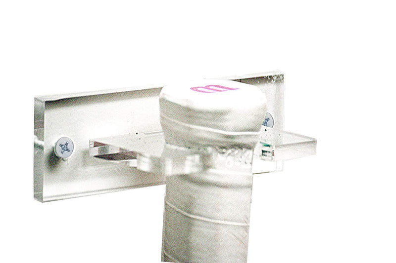 Acrylic Standard Size Tennis Racquet Wall Mount