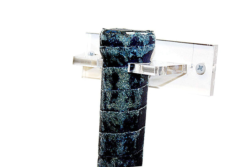 Acrylic Standard Size Tennis Racquet Wall Mount