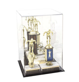 Mirrored Black Trophy Display Case