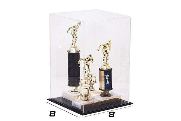 Full Size Football Display Case Vertical - Clear (B42/A060)