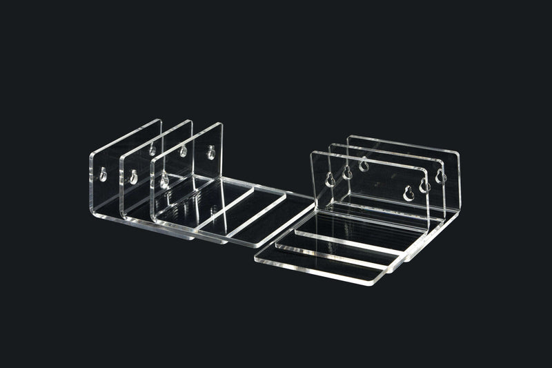 Clear Wall Mounted Floating Shelf