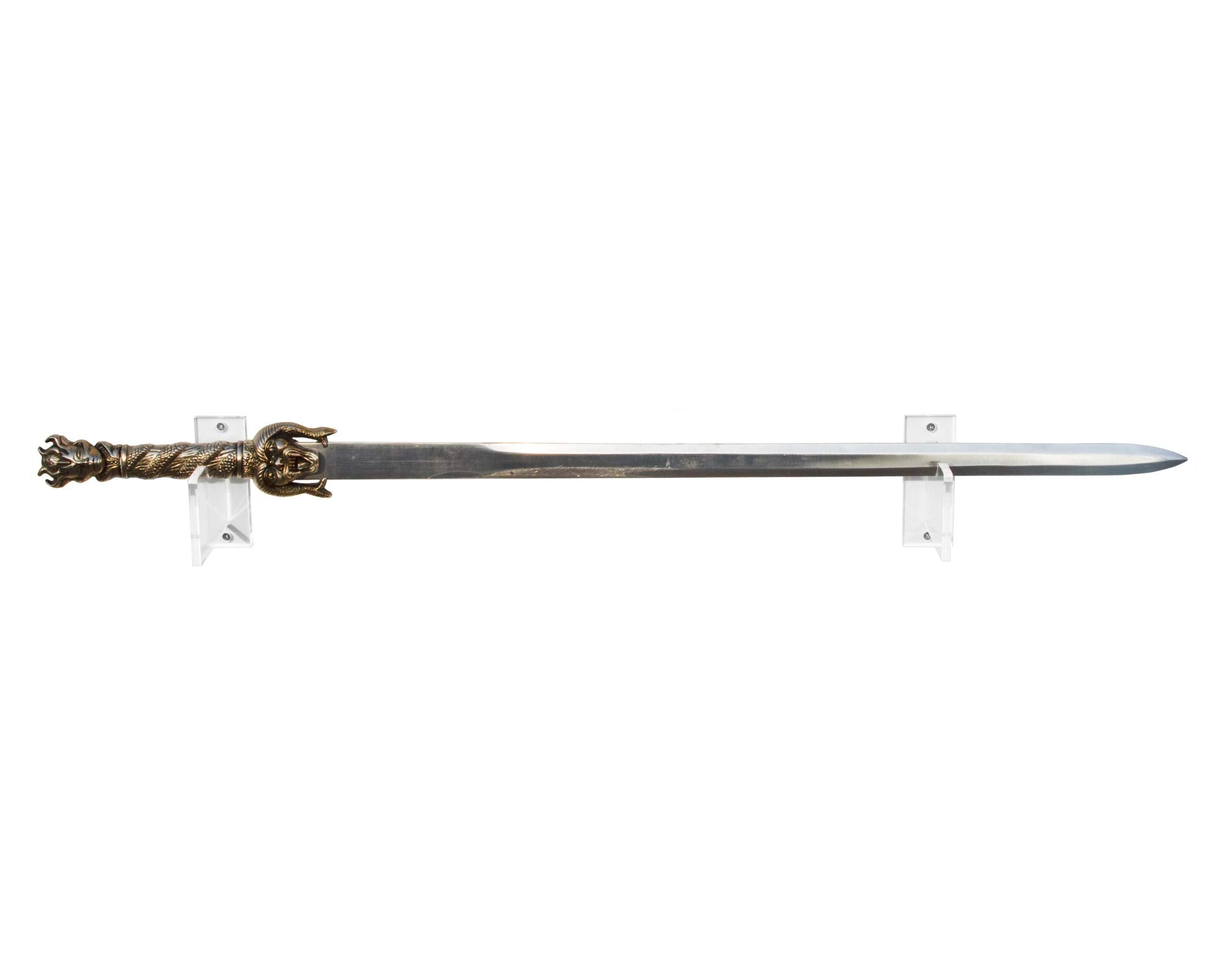 Clear Wall Mounts and Table Stands for Swords
