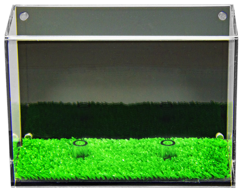  The Original Ace Case™ - Golf Ball Display Case with Turf and  Magnetic Card/Picture Slot - Acrylic Glass Hole in One Golf Ball Display  Case - Golf Ball Display for Enthusiasts 