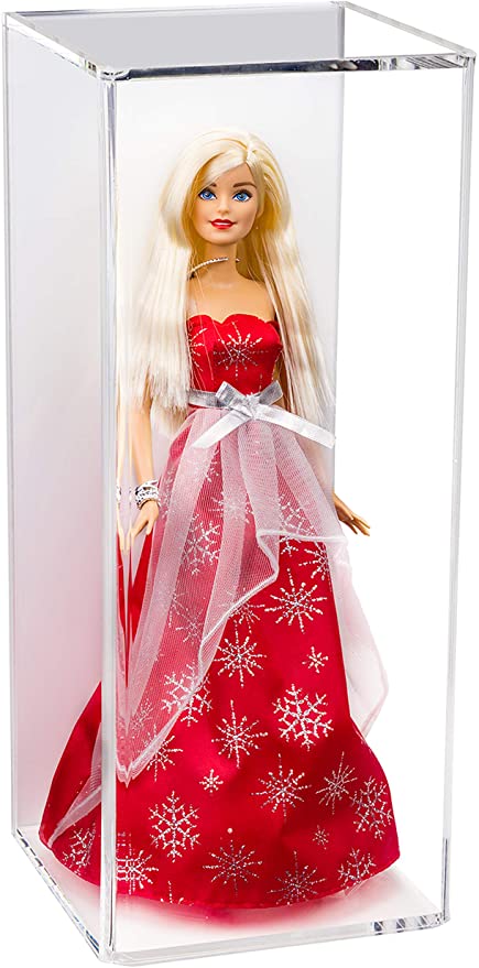 White Back Doll Display Case