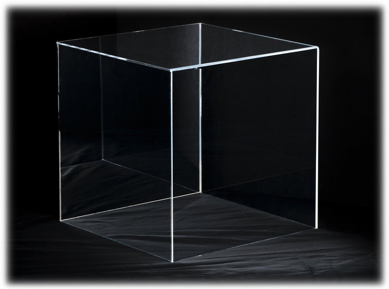 Rectangular Wedding Glass Lucite Cube