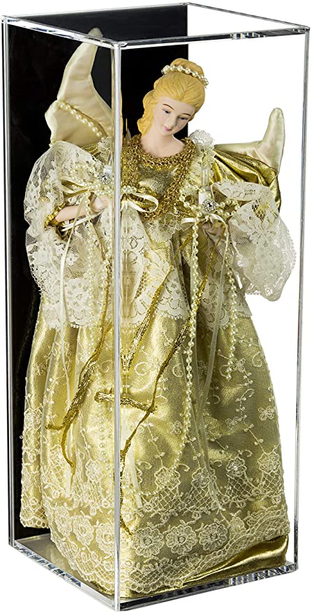Black Back Doll Display Case