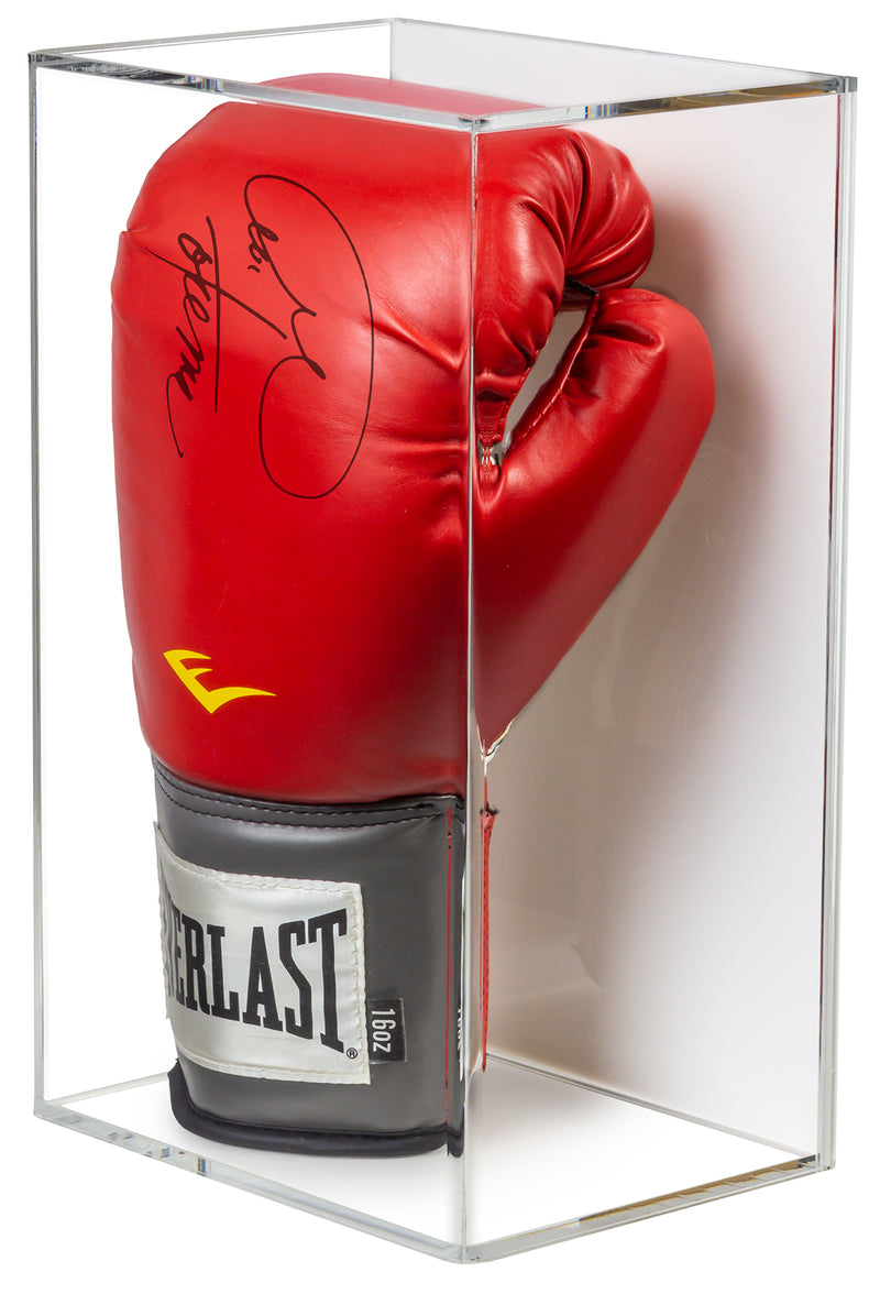 Acrylic Boxing Glove Display Case with Sliding Back (A044/V17)